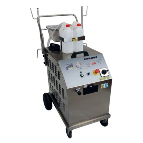 Generador de vapor industrial de alto rendimiento con potencia regulable hasta 36.000W, 10 bar de presión y tecnología de vapor saturado.