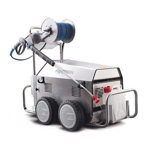 Hidrolimpiadora de agua caliente eléctrica fija y móvil 120bar – 240L/h - Imagen 2