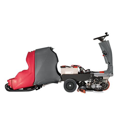 Automatic scrubber drier with rear wheel drive, 550 mm - Image 2
